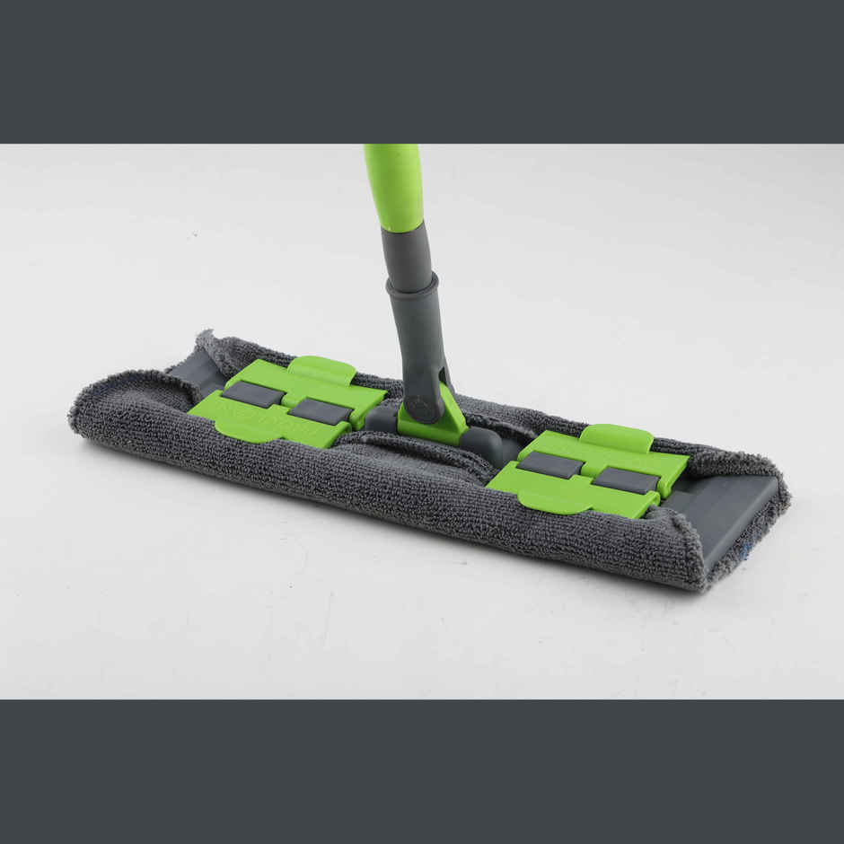 Proclean 360 Degree Flat Mop | With SS Handle - 41 Inch | With Refill Microfiber Cloth - 300 gsm - Assorted