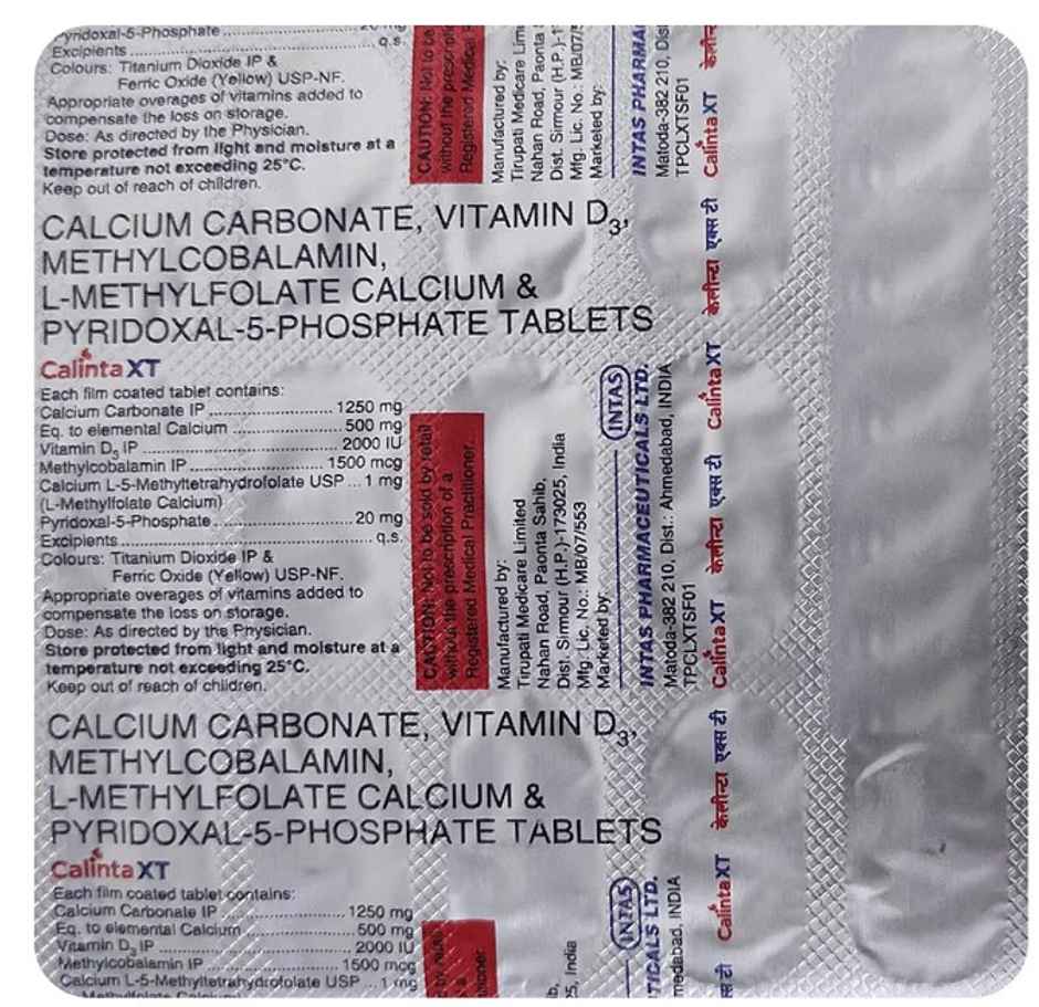 Calinta XT Tablet