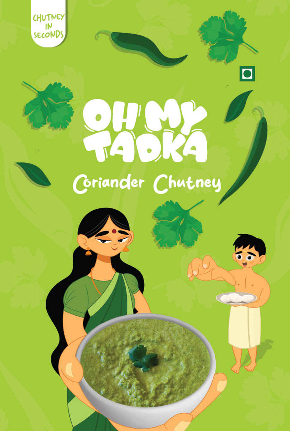 Oh My Tadka Corainder Chutney