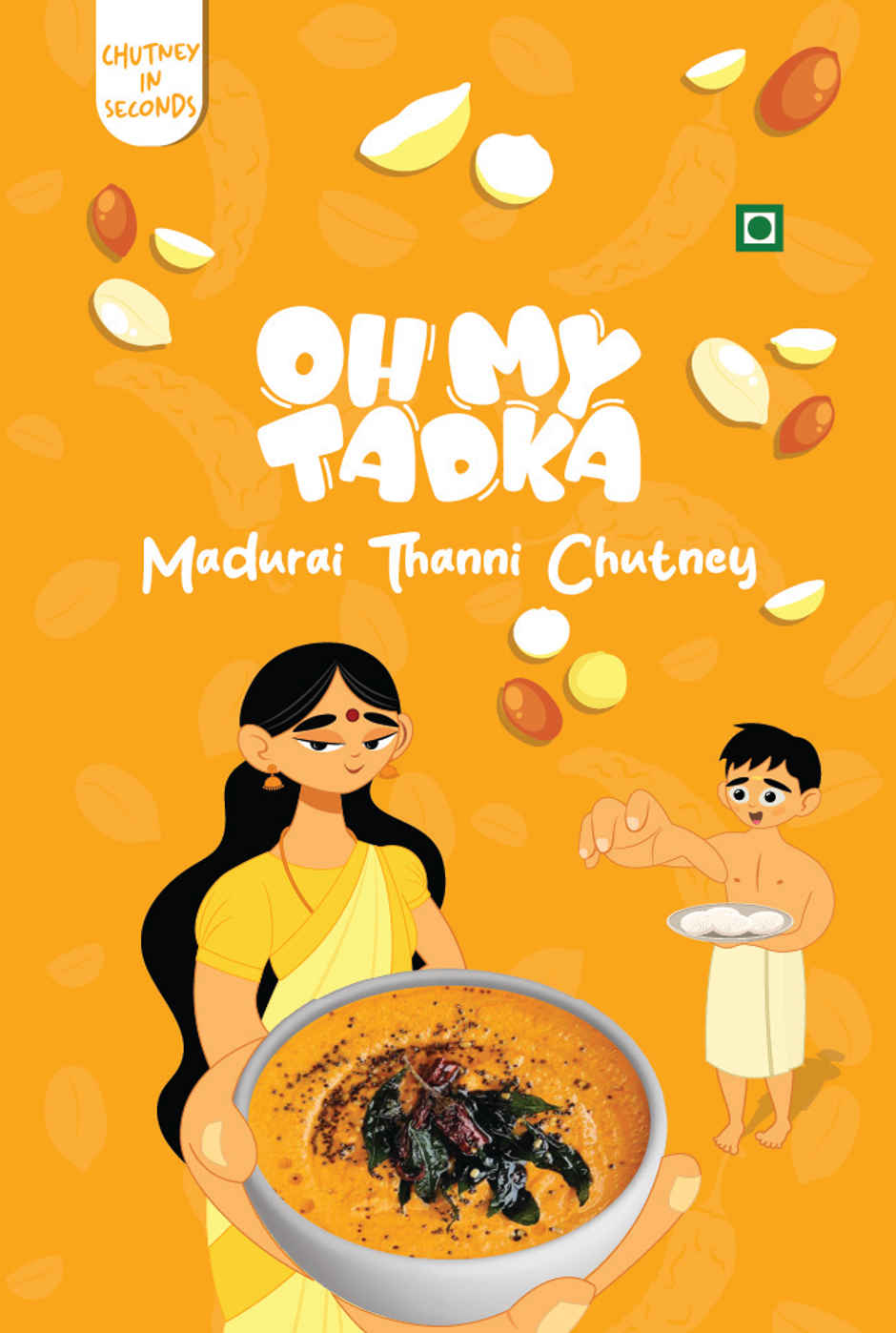 Oh My Tadka Madurai Thanni Chutney