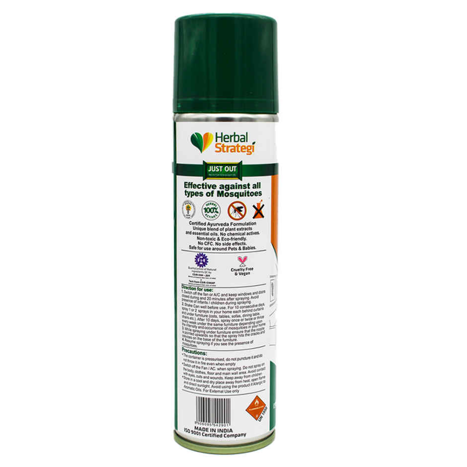 Herbal Strategi Ayurvedic Mosquito Repellent Room Spray