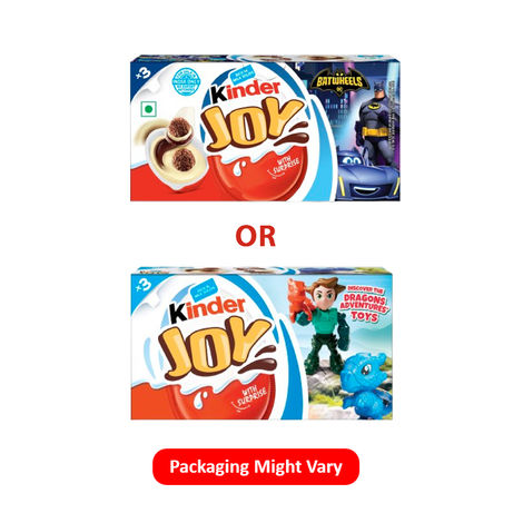 Kinder Joy - 3 Pcs Pack - Assorted