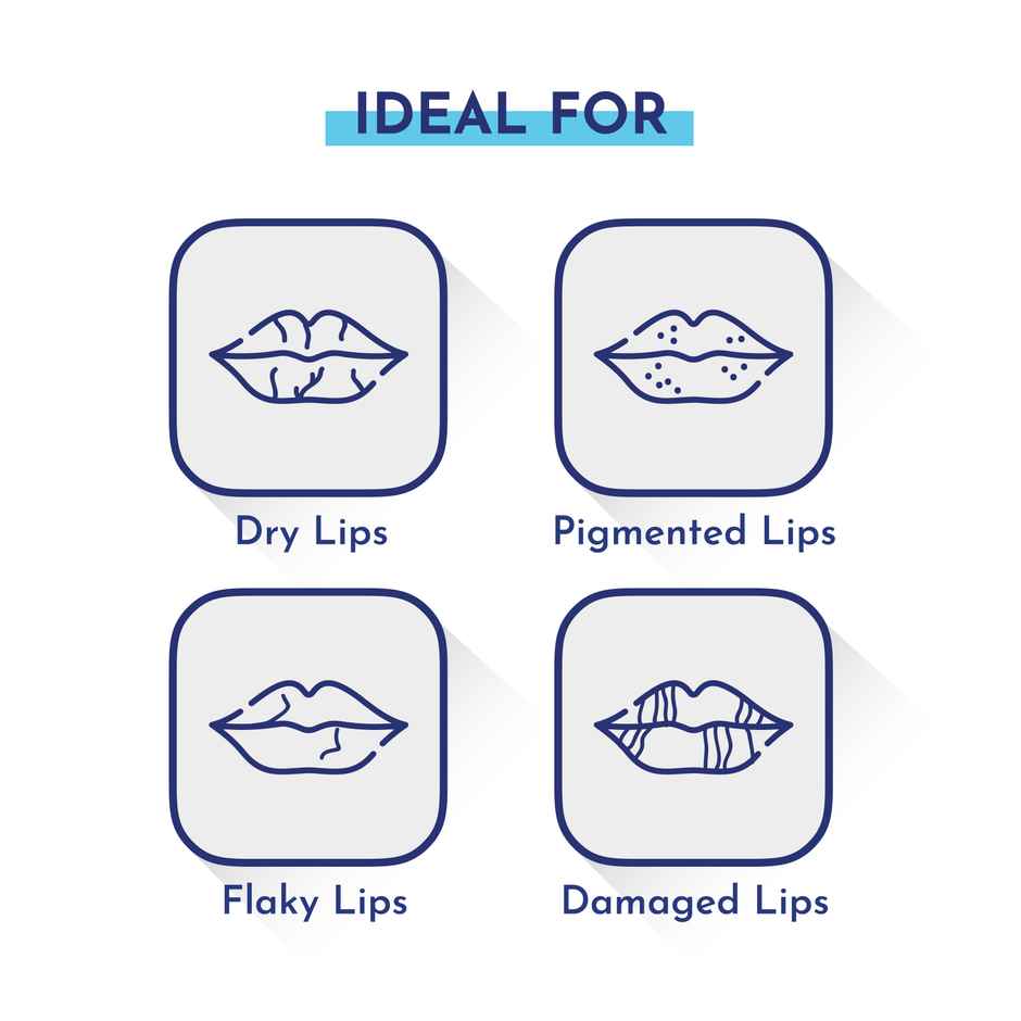 Mannlich Lip Balm SPF 50 PA++++ | Lip Lightening For Dark | Dry And Chapped Lips