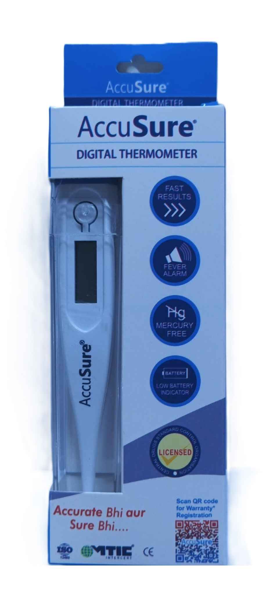 AccuSure Advance MT 1027B Digital Thermometer