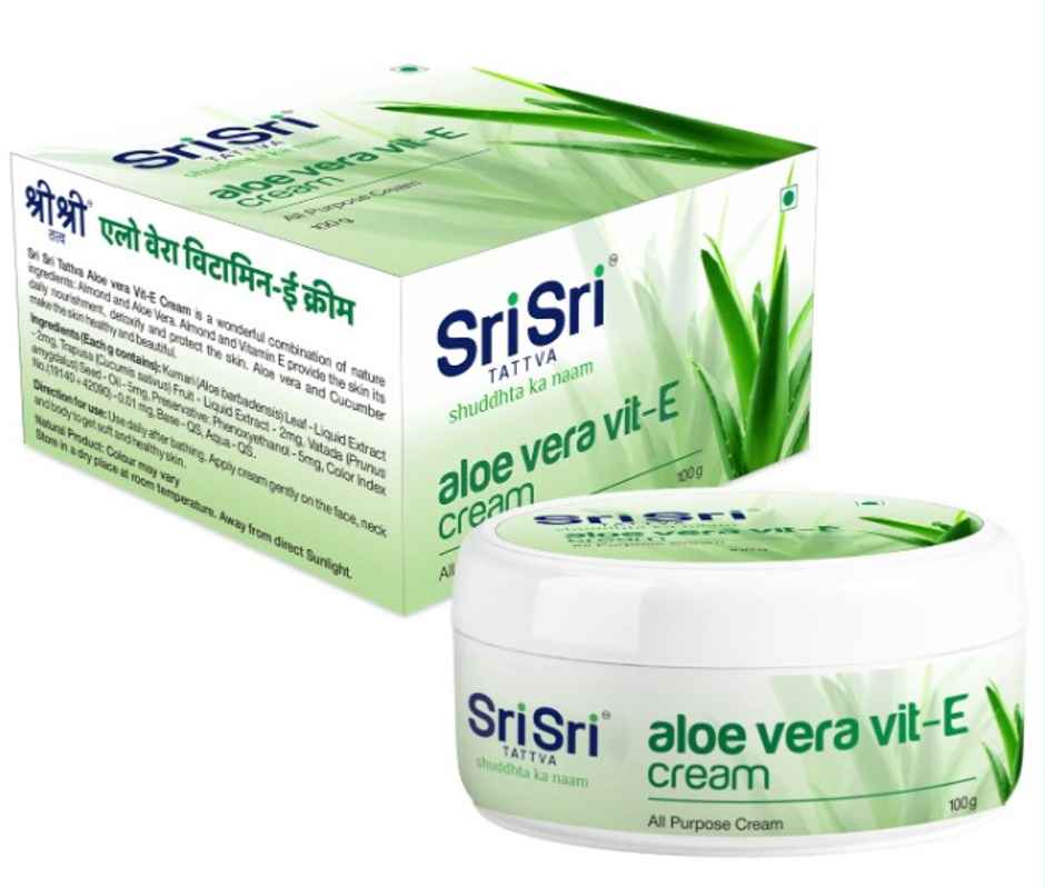 Sri Sri Tattva Aloe Vera Vit E Cream