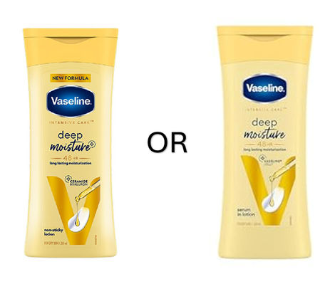 Vaseline Deep Moisture Body Lotion | For Dry Skin | Moisturised Glowing Skin | With Pro Ceramides