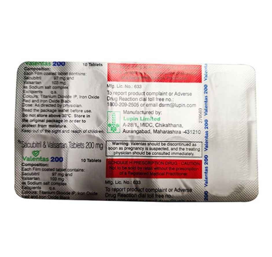 Valentas 200 Tablet