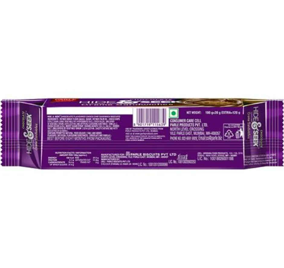 Parle Creams - Hide & Seek Creme Chocolate Biscuit