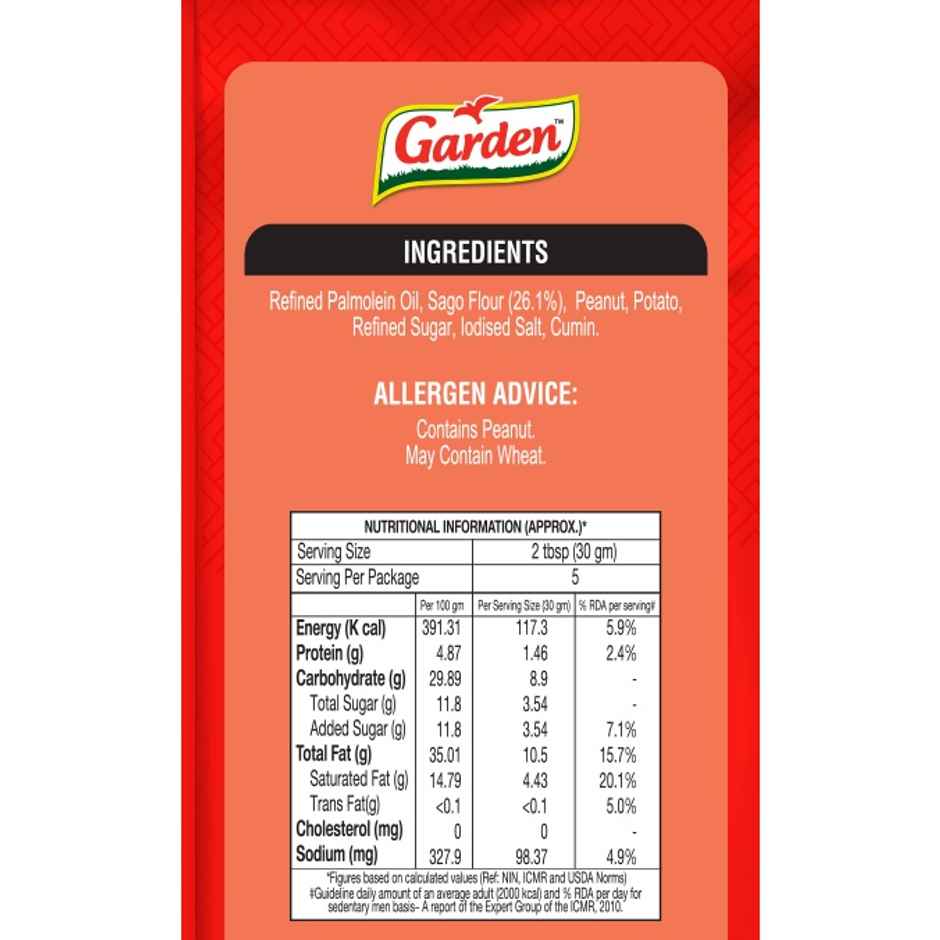 Garden Sabudana Chivda Namkeen | Light & Crunchy