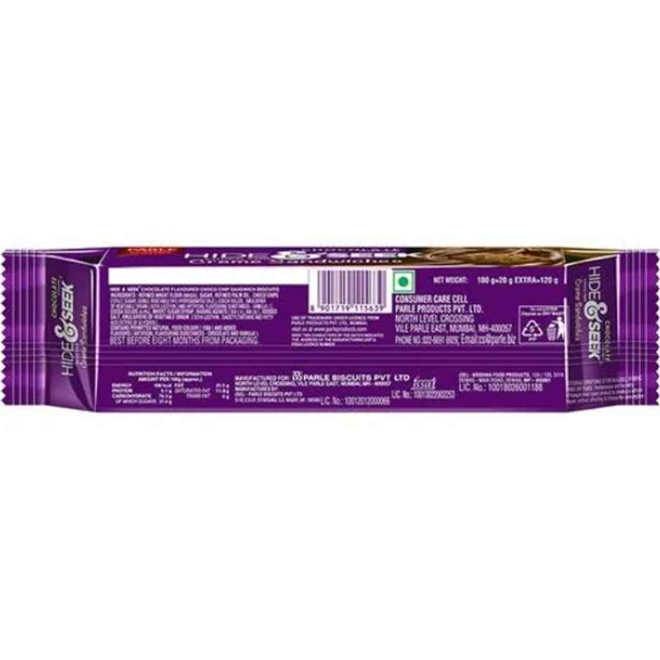 Parle Creams | Hide & Seek Creme Chocolate Biscuit