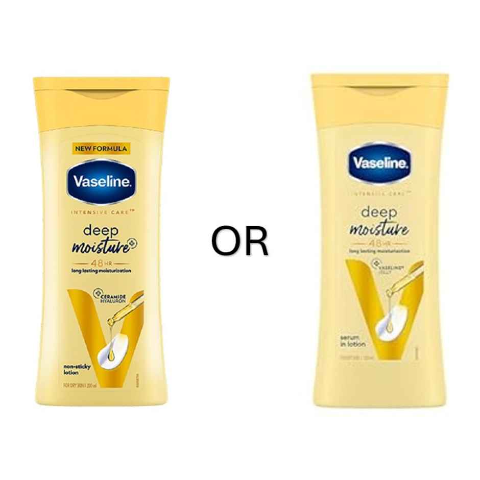 Vaseline Deep Moisture Body Lotion | For Dry Skin | Moisturised Glowing Skin | With Pro Ceramides