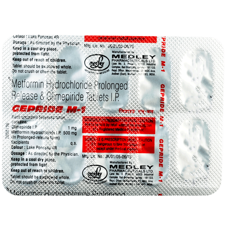 Gepride M-1 Tablet PR