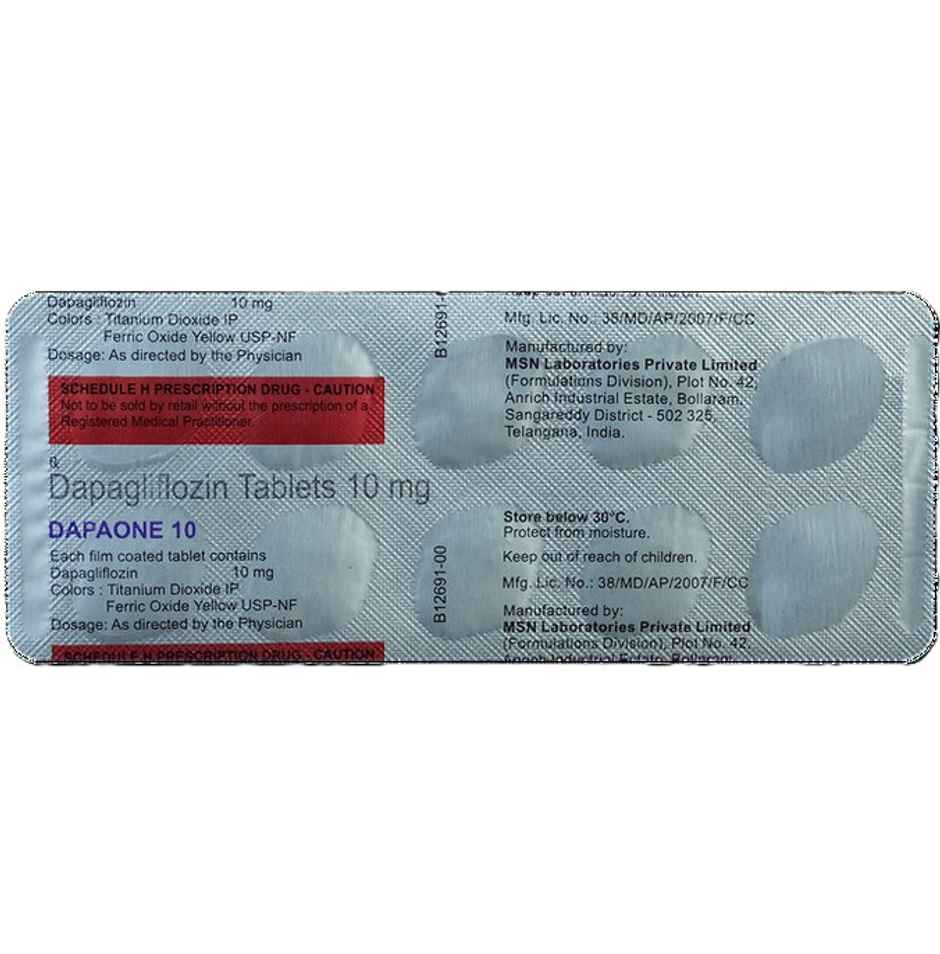 Dapaone 10 Tablet