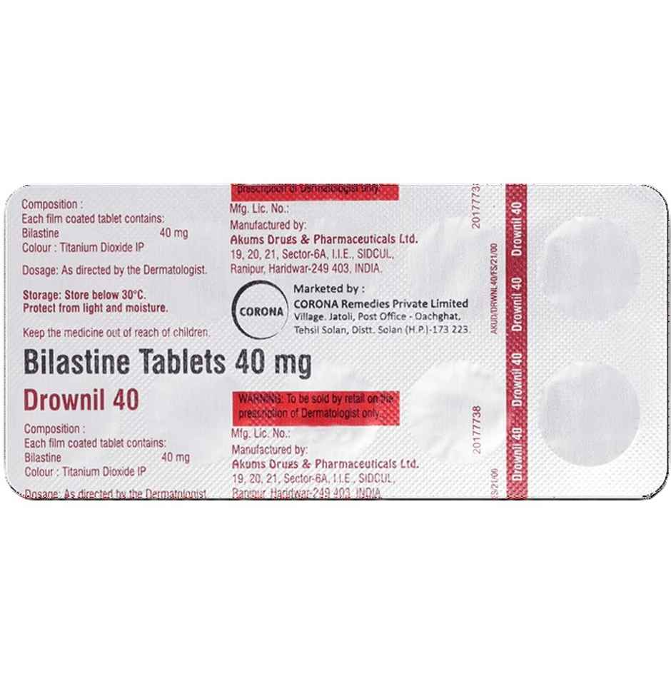 Drownil 40 Tablet