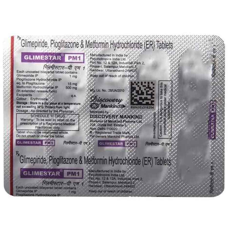 Glimestar-PM1 Tablet ER