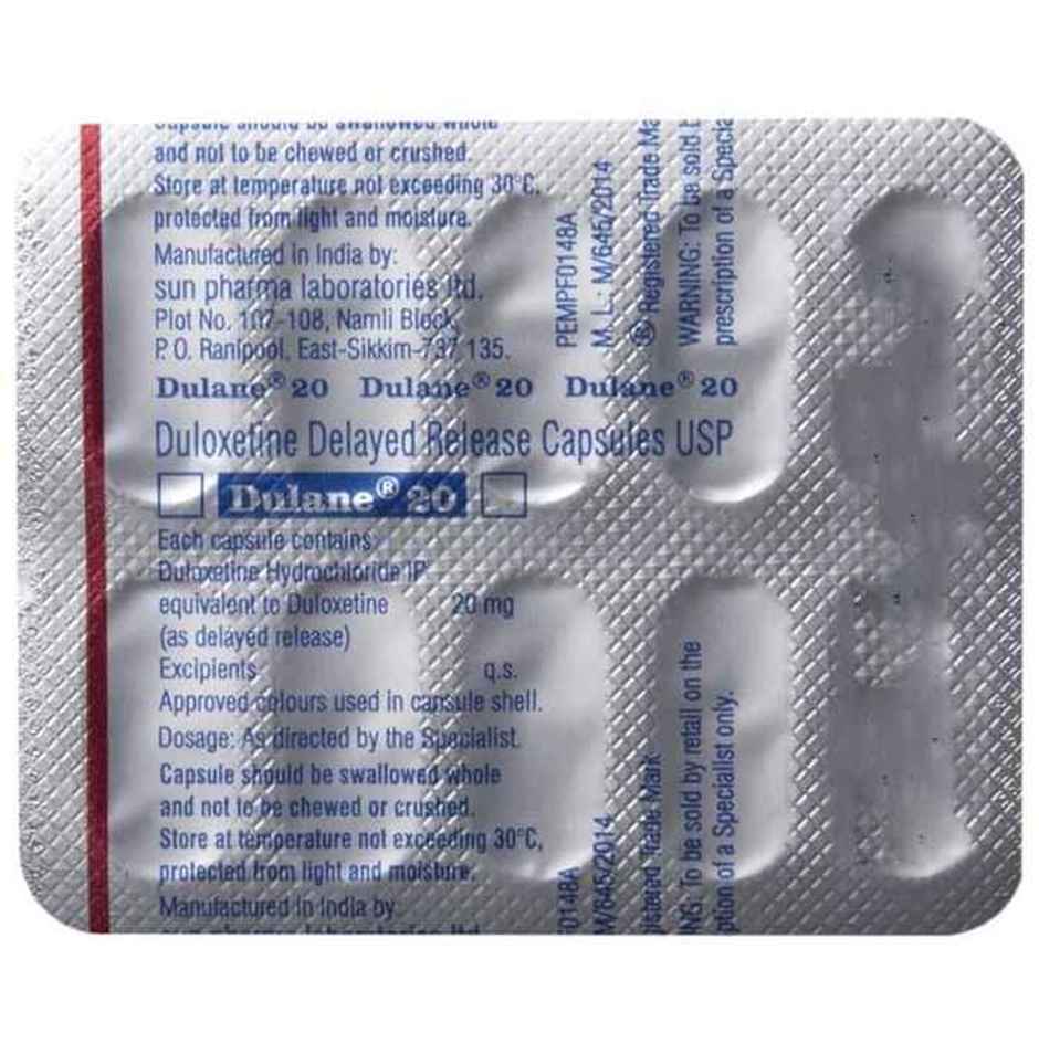 Dulane 20 Capsule DR