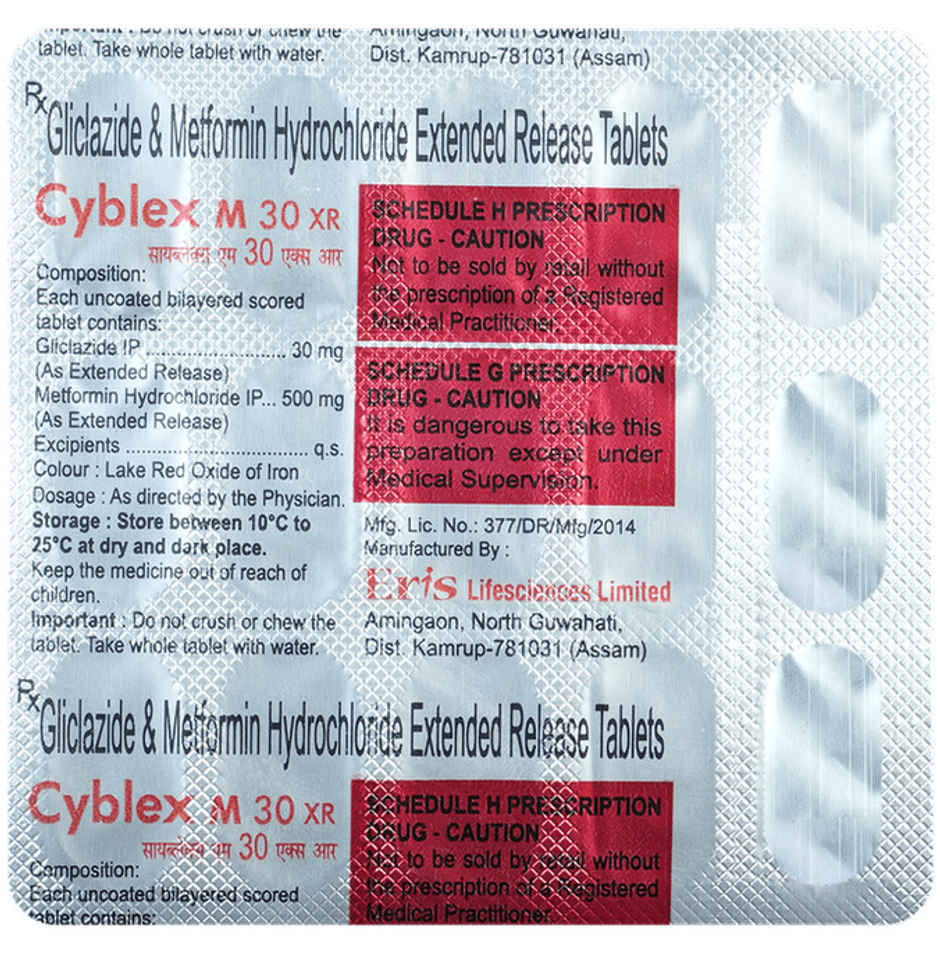 Cyblex M 30 XR Tablet