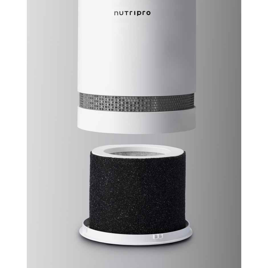 Nutripro Air Purifier For Home & Office 300 sq.ft. | White