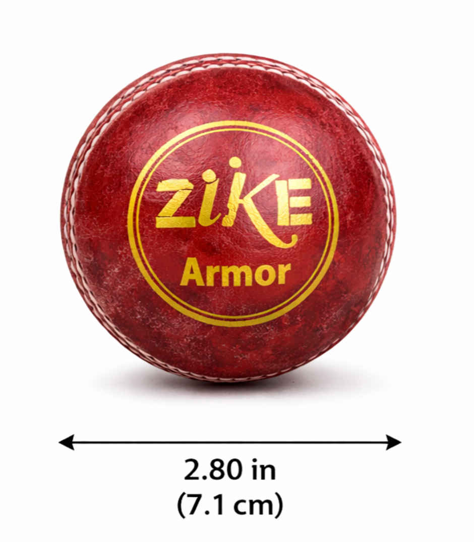 Zike Armor Leather Ball (Red)