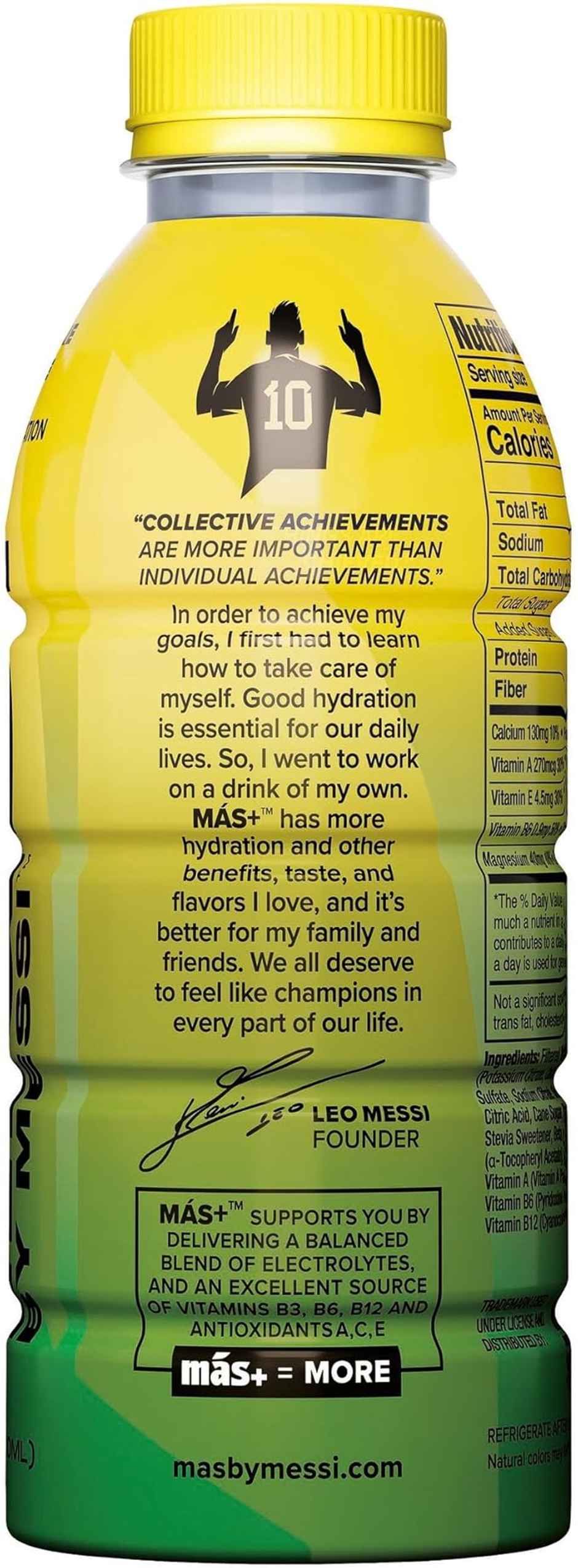 Mas Plus Limon Lime League Drink 500.0 ml