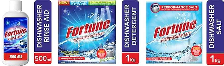 Fortune Dishwasher Starter Combo - Dishwasher Detergent