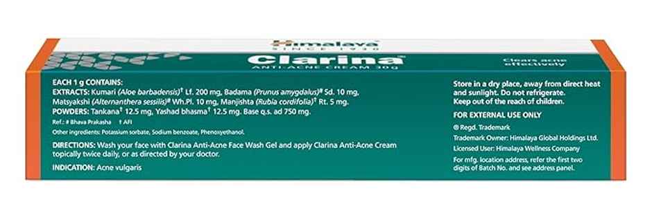 Himalaya Clarina Anti Acne Cream