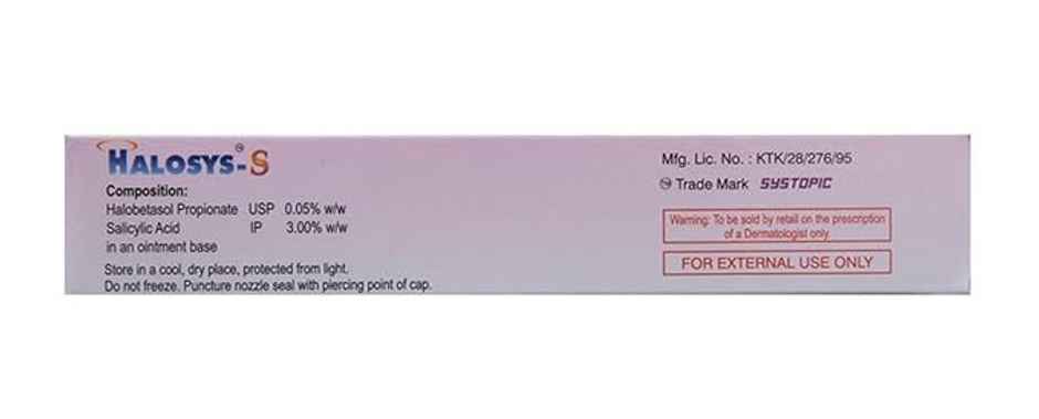 Halosys S Ointment