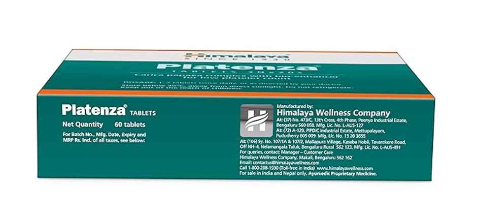 Himalaya Healthcare Platenza with Carica Papaya Complex Tablet