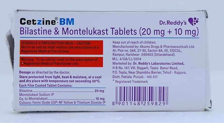 Cetzine-BM Tablet