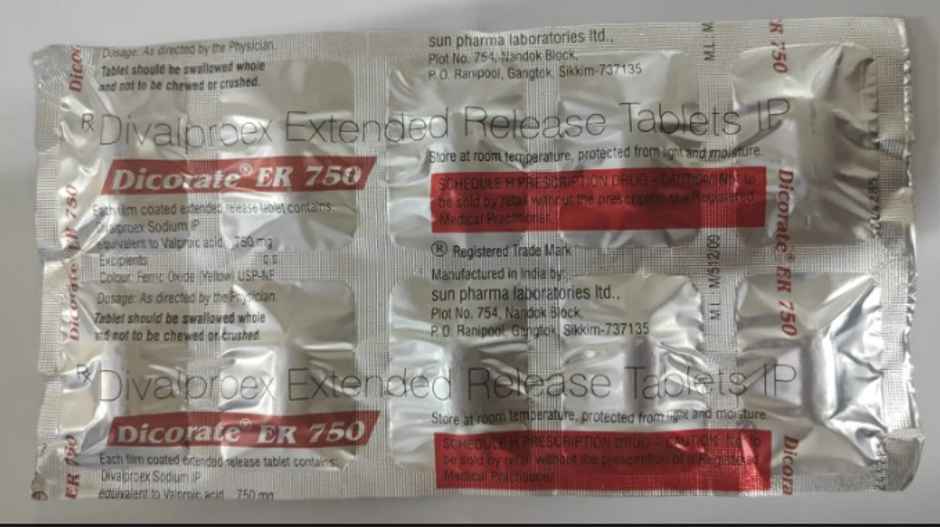 Dicorate ER 750 Tablet