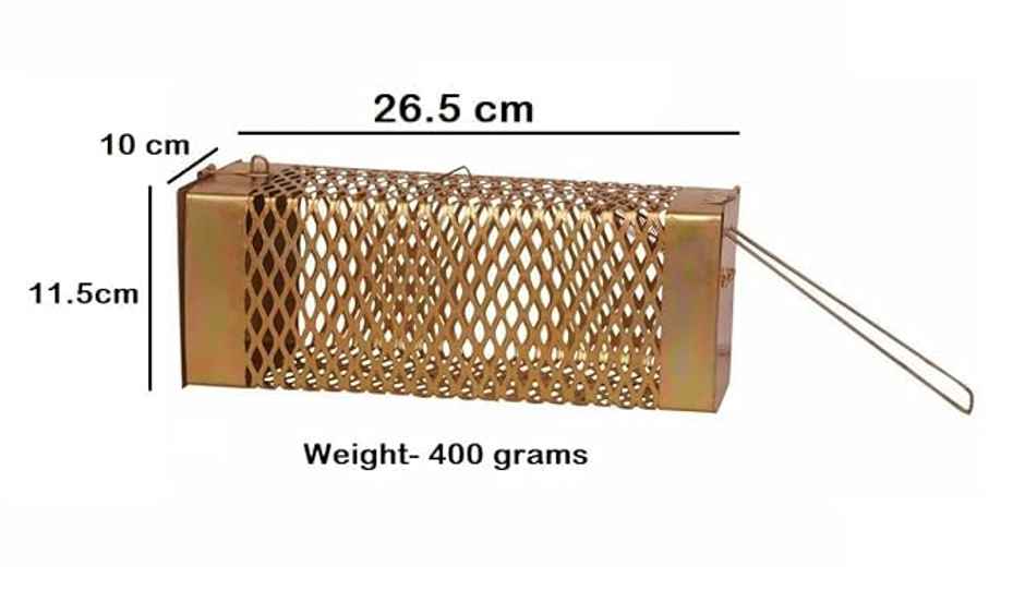 Chipku Medium Size Rat/Mouse Trap Cage For Home, Kitchen & Garden| Reusable Rat Trap