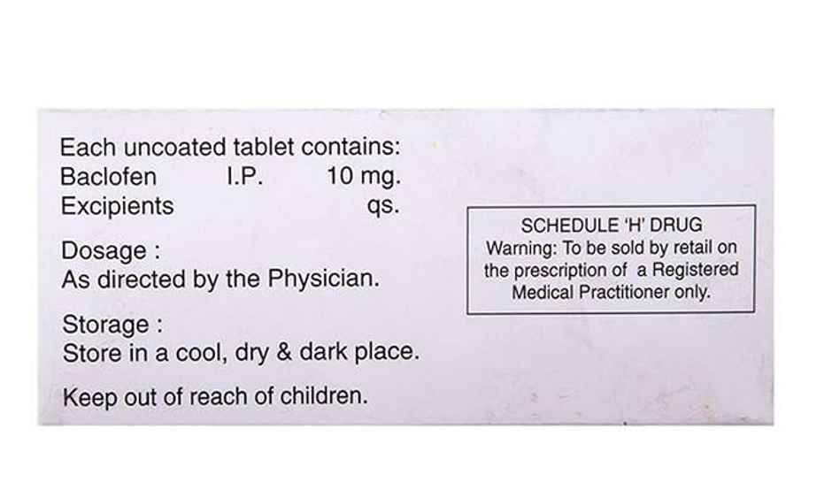 Bacfen-10 Tablet