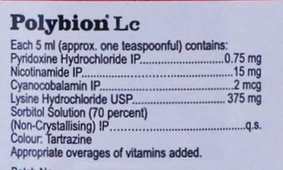Polybion LC Mango Syrup