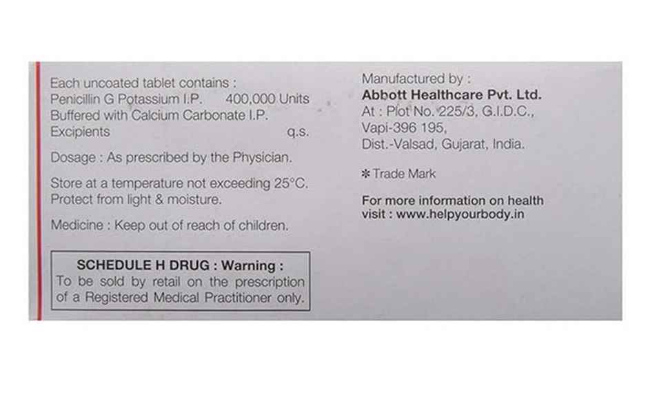 Pentids 400 Tablet