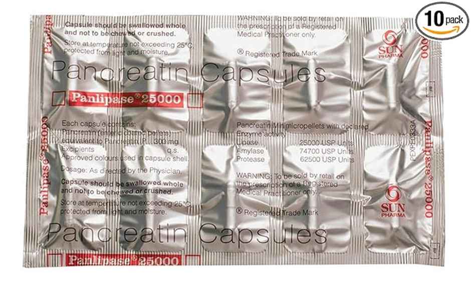 Panlipase 25000 Capsule
