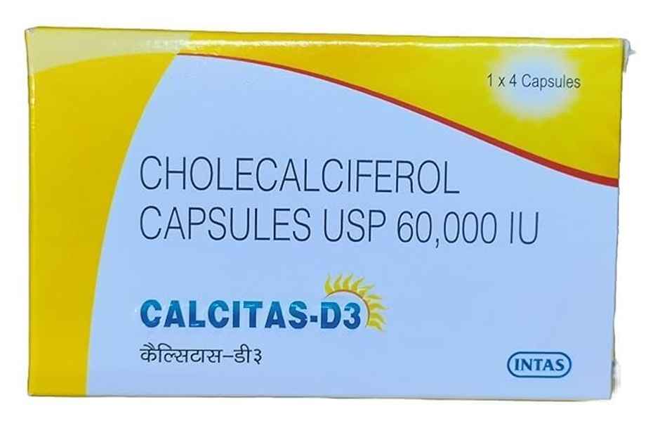 Calcitas-D3 Vitamin D3 Capsule