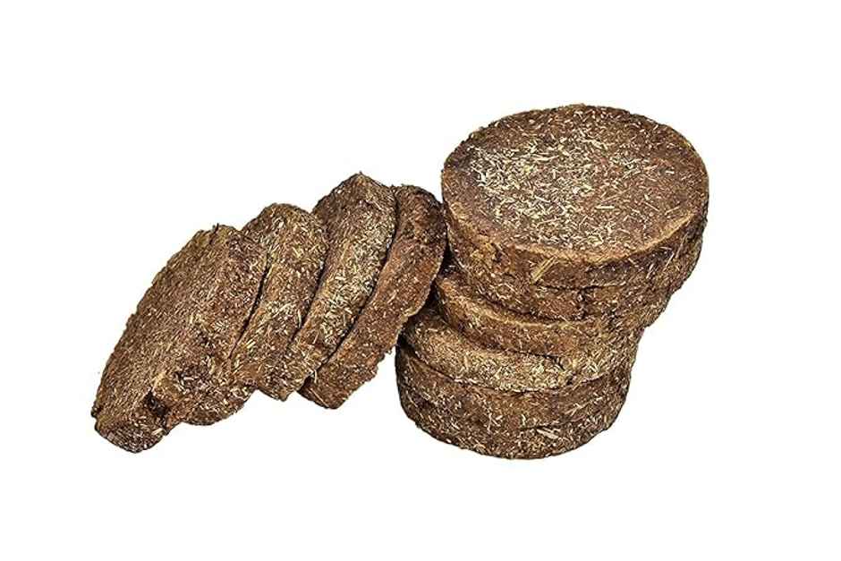 Divine Vibes Cow Dung Cake | Pack Of 9