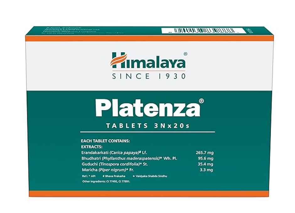 Himalaya Healthcare Platenza with Carica Papaya Complex Tablet