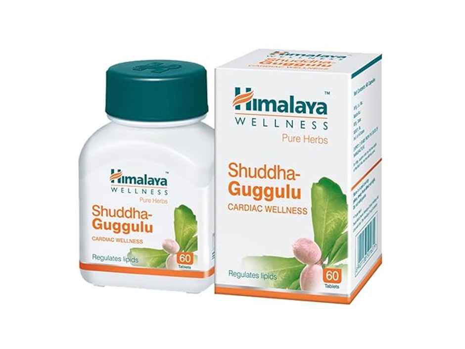 Himalaya Wellness Pure Herbs Shuddha Guggulu Cardiac Wellness Tablet