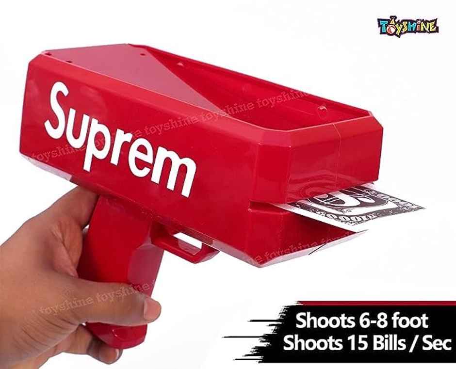 Toyshine Money Spray/Shooter Gun