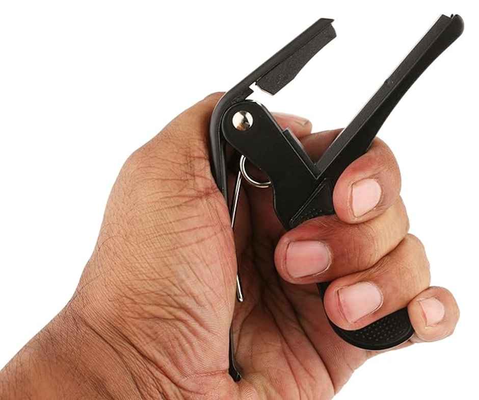 Arctic Ar-Gc-01 One Handed Trigger Alloy Guitar Capo Quick Change For Ukulele | Multicolour