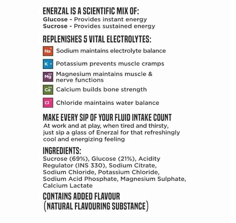 Enerzal Orange Drink Combo 
