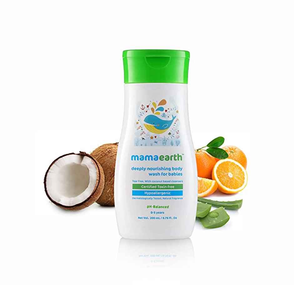 Mamaearth Deeply Nourishing Body Wash For Babies