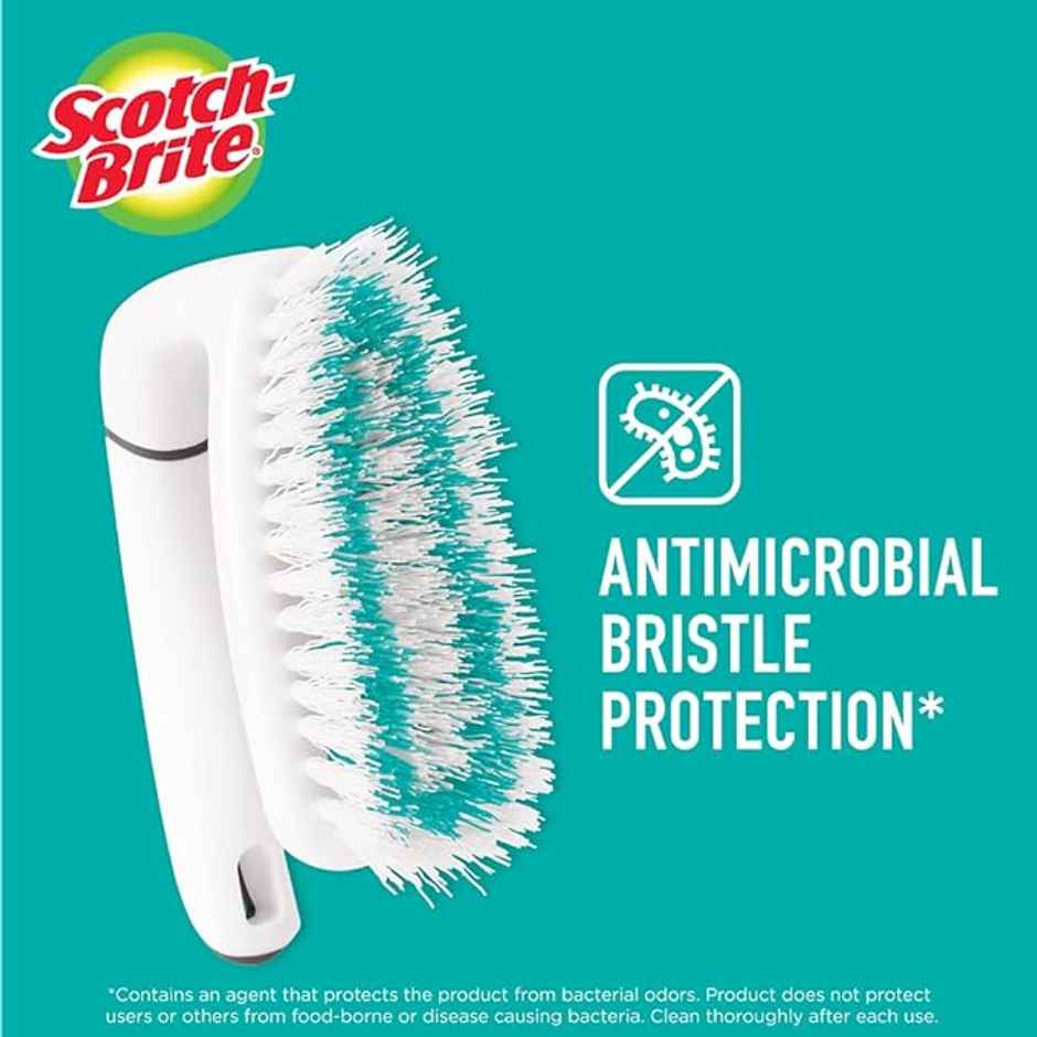 Scotch-Brite Bathroom Scrubber Brush- Non scratch | Bathroom Brush