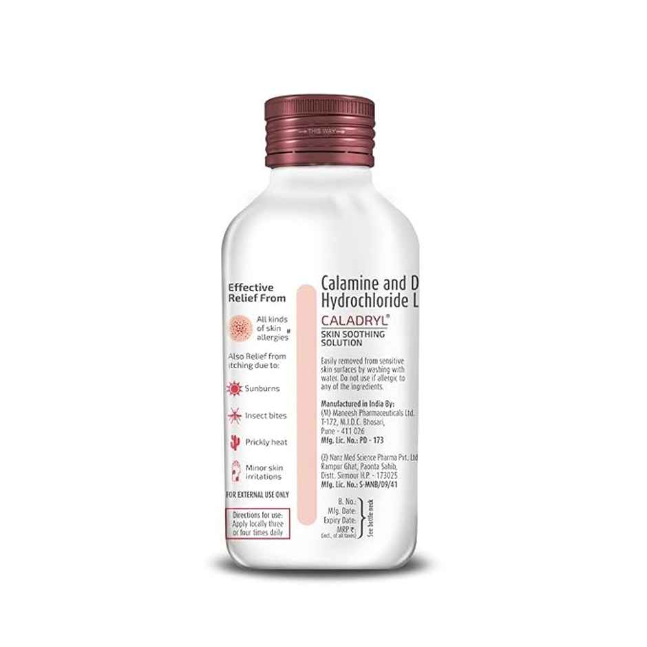 Caladryl Skin Soothing Solution