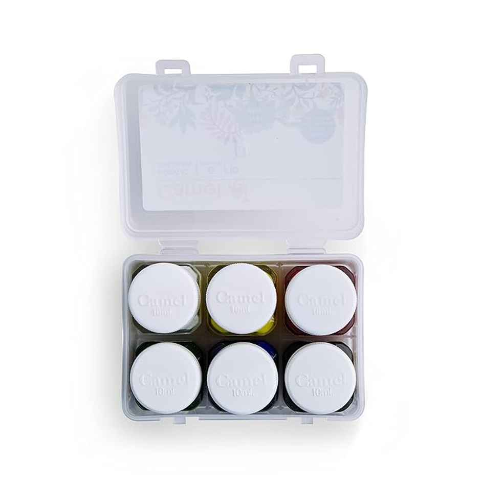 Camel Acrylic Ultra Colors - 10Ml Each, 6 Shades