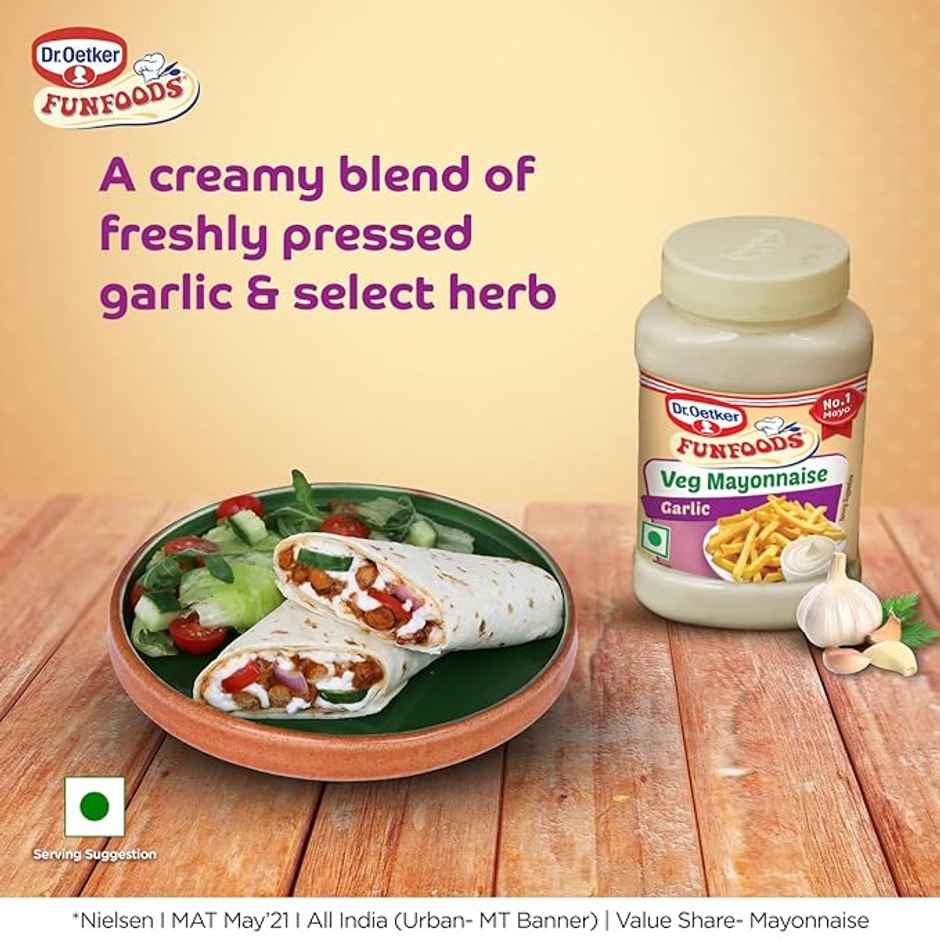 Dr. Oetker FunFoods Garlic Mayonnaise
