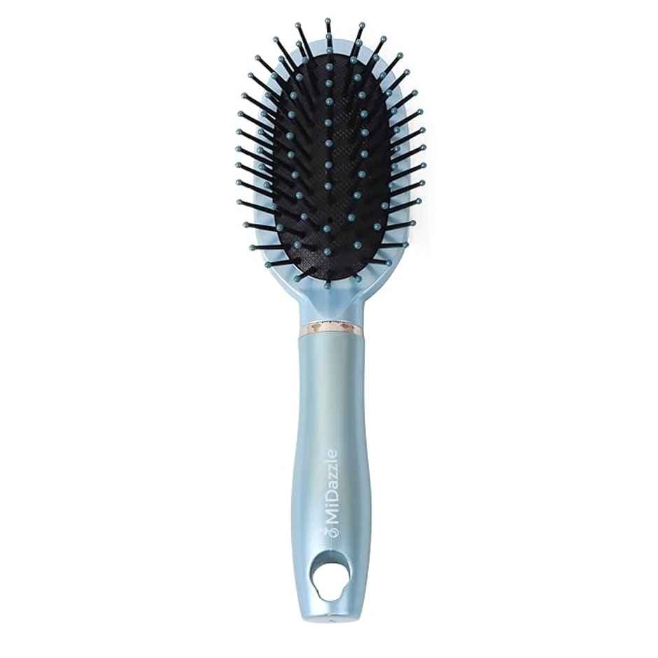 Midazzle Premium Cushioned Turquoise Hair Brush
