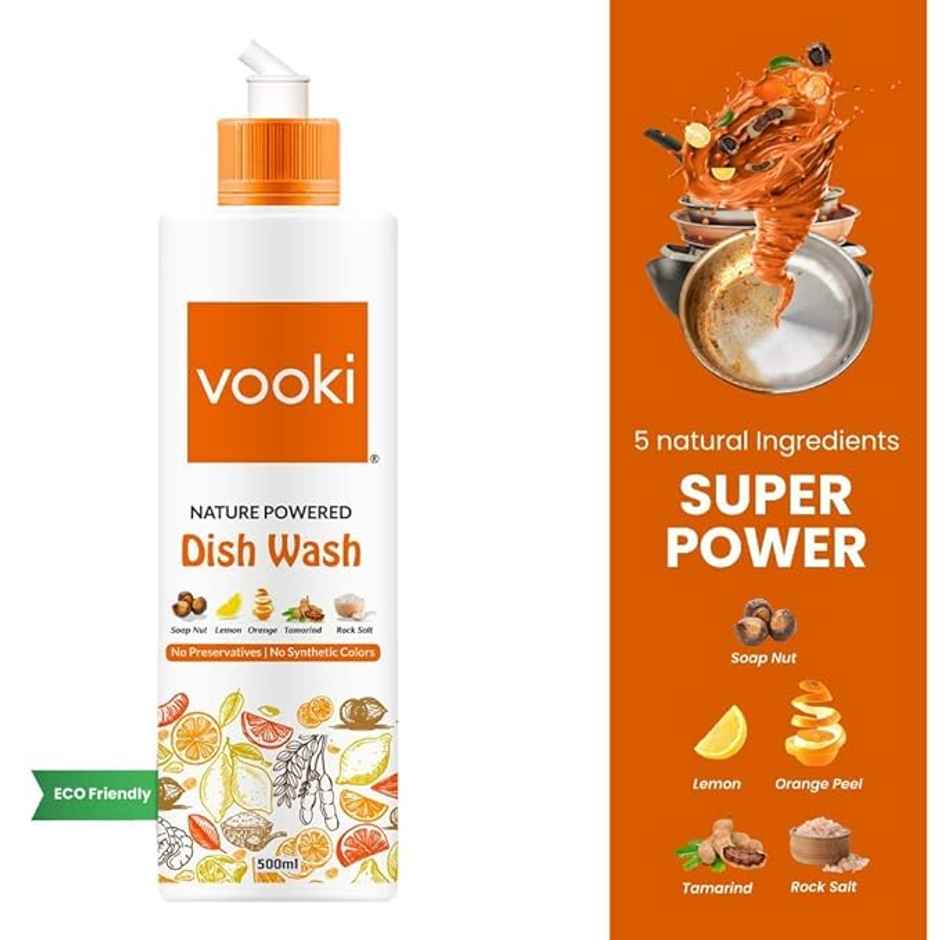 Vooki Nature Powered Dishwash Liquid