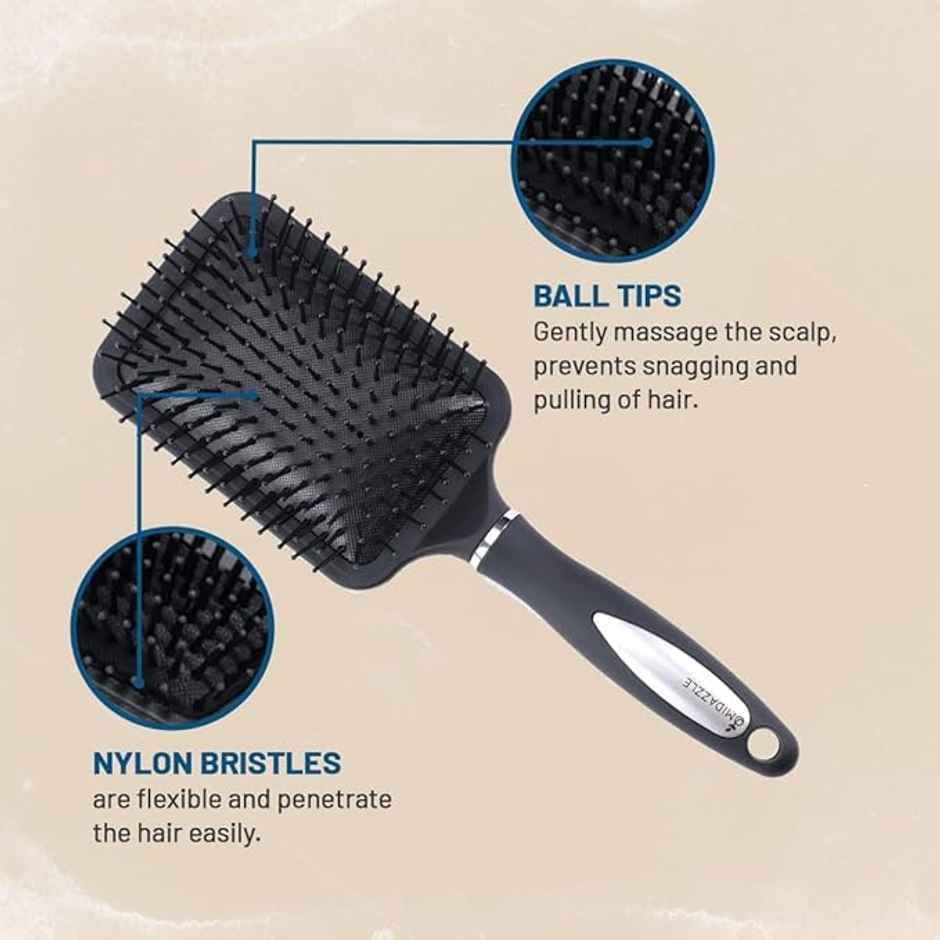 Midazzle Paddle Hair Brush for All Hair Types |MIHB0010